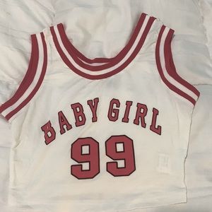 Baby Girl 99 Crop Top